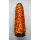 RED & YELLOW - 175+ Yards Viscose Rayon Art Silk Thread Yarn - Shaded Embroidery Crochet Knitting Lace Trim Jewelry